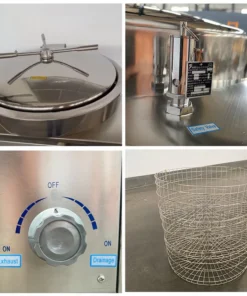 200-Liter-Drucksterilisator für den gewerblichen Einsatz – Digitaler elektrischer Pilzautoklav