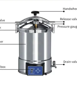 Bonsai 25Q Vollautomatischer elektrischer Drucksterilisator-Autoklav 110V
