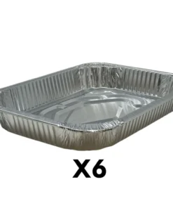 Heavy Duty Aluminum Trays for Ecosphere (6-Pack) Built for Durability – Perfect Fit for Your Ecosphere Greenhouse These rugged aluminum trays are custom-designed to fit seamlessly into your Ecosphere Greenhouse System—two trays per shelf. Made in the USA by Durable Packaging International, each tray is crafted from 100% heavy-duty aluminum and is double the thickness of standard store-bought trays, offering superior strength and reusability. Heavy Duty Aluminum Trays for Ecosphere (6-Pack) Built for Durability – Perfect Fit for Your Ecosphere Greenhouse These rugged aluminum trays are custom-designed to fit seamlessly into your Ecosphere Greenhouse System—two trays per shelf. Made in the USA by Durable Packaging International, each tray is crafted from 100% heavy-duty aluminum and is double the thickness of standard store-bought trays, offering superior strength and reusability. Ideal for bulk grows, each tray comfortably fits one 32oz grain jar or one spawn bag with up to 5 lbs of bulk substrate. Whether you’re running jars or bags, these trays are a perfect match for fruiting large flushes in a clean, contained setup. Features: Set of 6 Ecosphere-compatible trays 100% Heavy Duty Aluminum – double thickness for added strength Made in the USA by Durable Packaging International Dimensions: 18" L x 13.4" W x 2.7" H Fits one spawn bag or 32oz jar + 5 lbs bulk substrate Reusable and easy to clean Perfect for serious cultivators who need consistent performance from every tray. Features: Set of 6 Ecosphere-compatible trays 100% Heavy Duty Aluminum – double thickness for added strength Made in the USA by Durable Packaging International Dimensions: 18" L x 13.4" W x 2.7" H Fits one spawn bag or 32oz jar + 5 lbs bulk substrate Reusable and easy to clean Perfect for serious cultivators who need consistent performance from every tray.