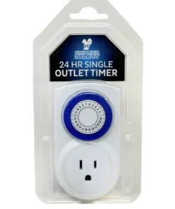 Hochleistungs-Timer, 24 Stunden, 110 V (48 Ein-/Ausschaltzyklen pro Tag)