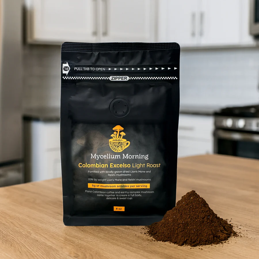 Mycelium Morning – 227 g gemahlener Pilzkaffee