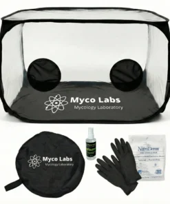 Blue Myco Large Still Air Box (SAB) Sterile Workstation 30" x 20" x 21"