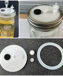 Myco Lid Pro™ – Der ultimative wiederverwendbare Deckel für Flüssigkultur-Gläser