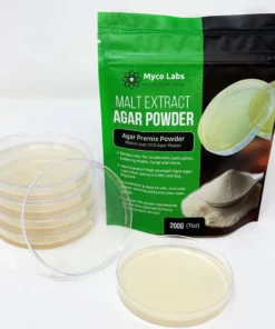 Myco Labs Leichter Malzextrakt (LME) Agar-Pulvermischung - Ergibt über 200 Agarplatten 200 g (7 oz)
