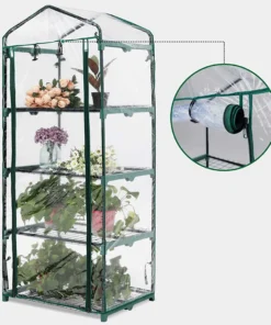 Indoor-Pilzgewächshaus Regal Martha Fruchtzelt (4 oder 5 Etagen)