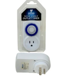 Hochleistungs-Timer, 24 Stunden, 110 V (48 Ein-/Ausschaltzyklen pro Tag)