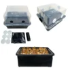 Wholesale Lot Grower's Select Monotub Fruiting Chambers with Filter Disks and Liners (12-Pack)
